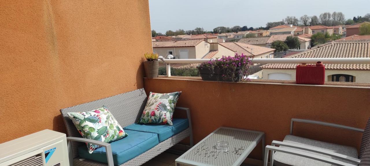 Appartement Avec Grande Terrasse A 15 Mn De La Mer Saint-Estève Exteriör bild
